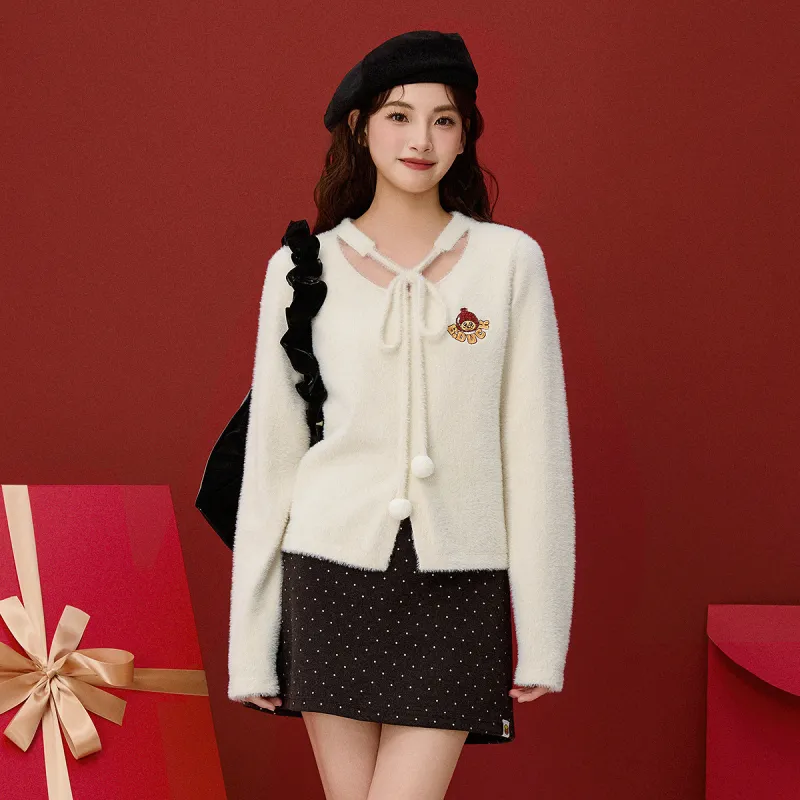 B.Duck Sweaters Women's Ecru-4