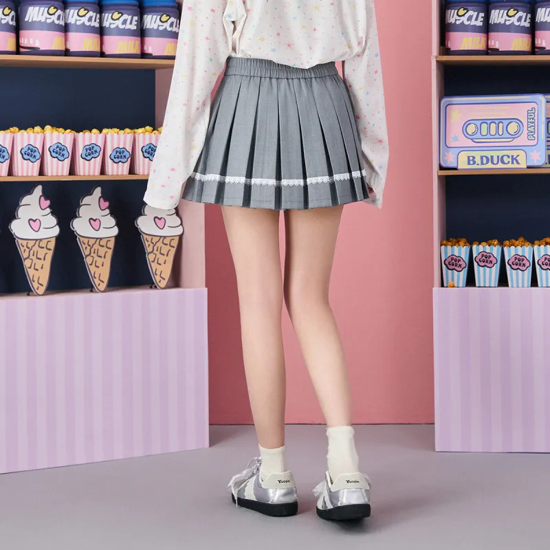 B.Duck Casual Short Skirts Women's-4