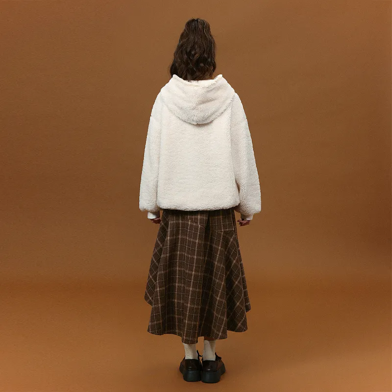 B.Duck Casual Long Skirt Women's Brown-3