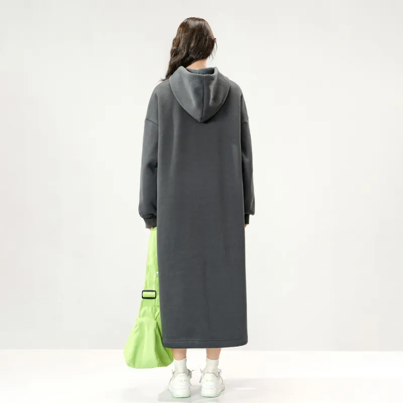 B.Duck Long Sleeved Dresses Women's Gray-3