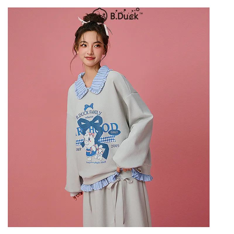 B.Duck Sweatshirts Women's-2