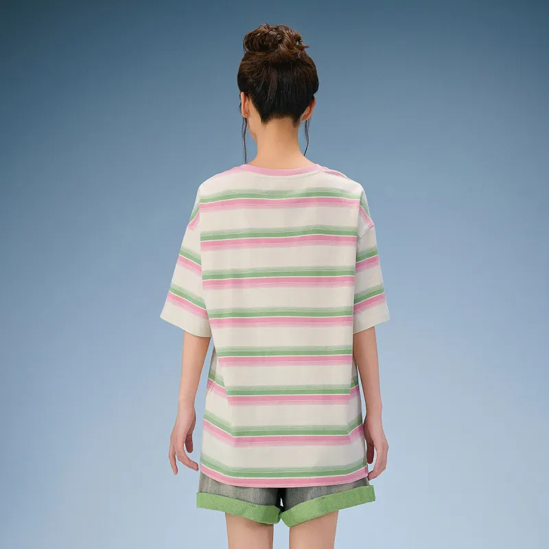 B.Duck Regular T Shirt Women's Rainbow-4