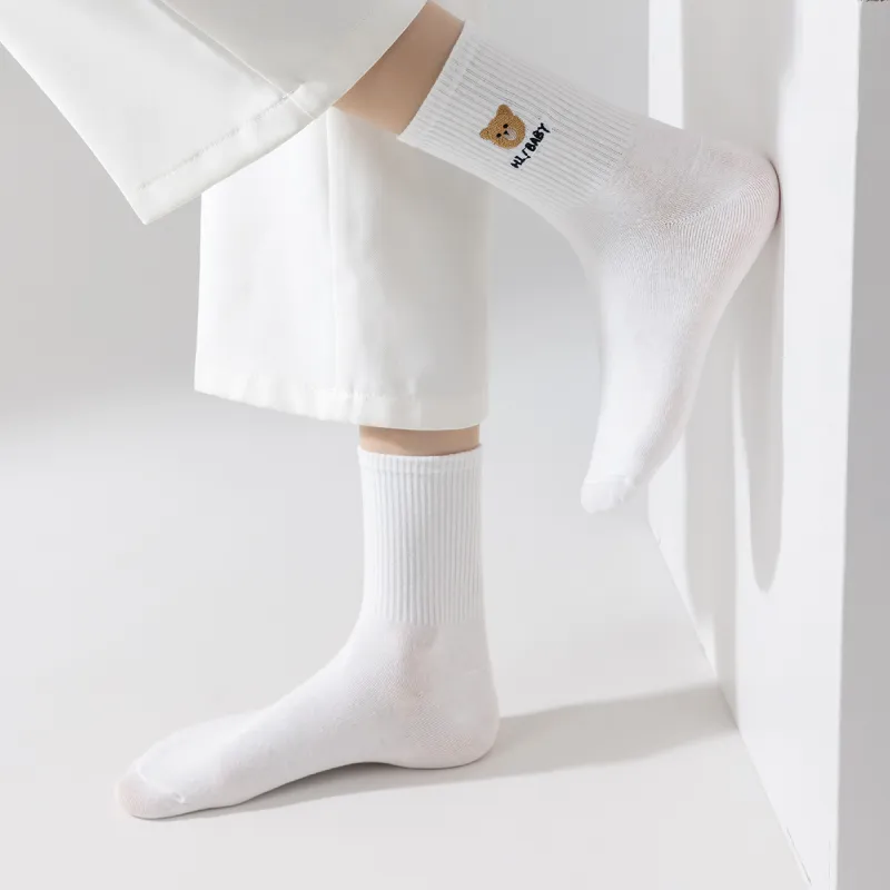 Caramella Mid Calf Socks Women's 6 Pack-5