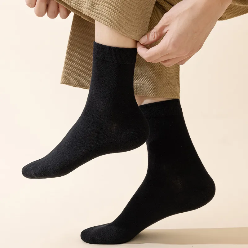 Caramella Mid Calf Socks Men's Combo Set-9