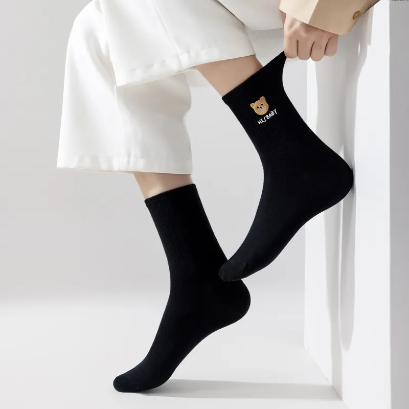 Caramella Mid Calf Socks Women's 6 Pack-1