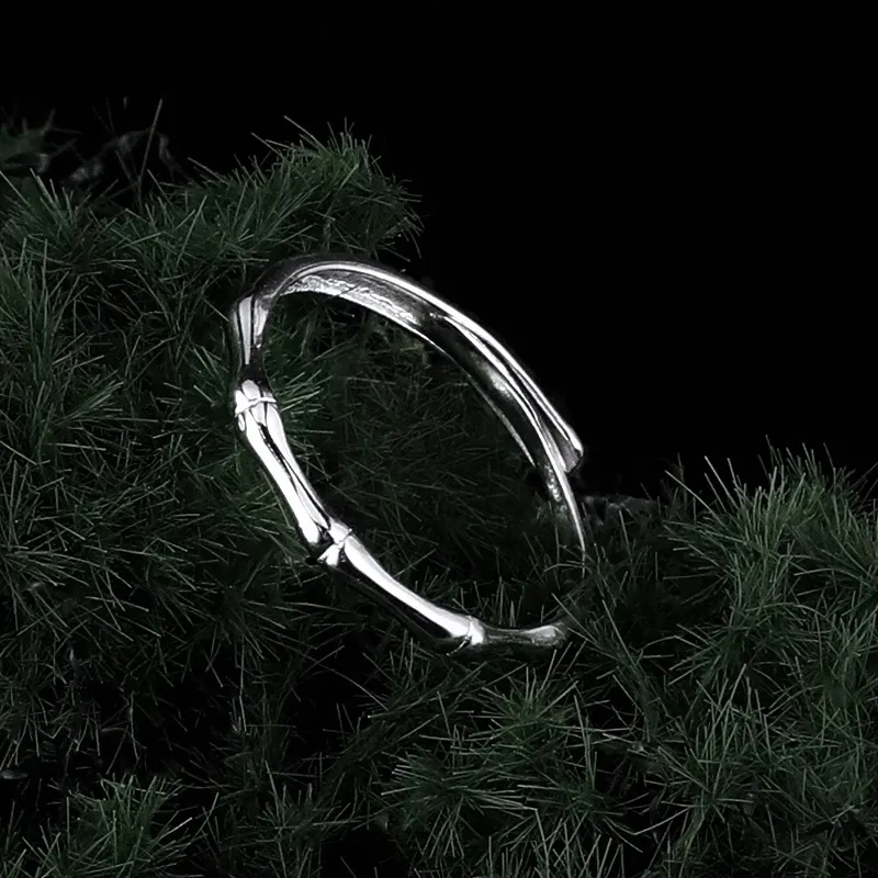 Lang Wind S925 Silver Rings Men's-4
