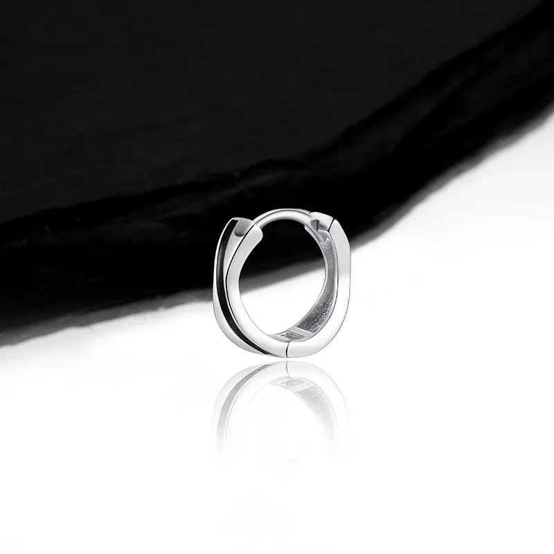 Lang Wind S925 Silver Earrings Unisex-2