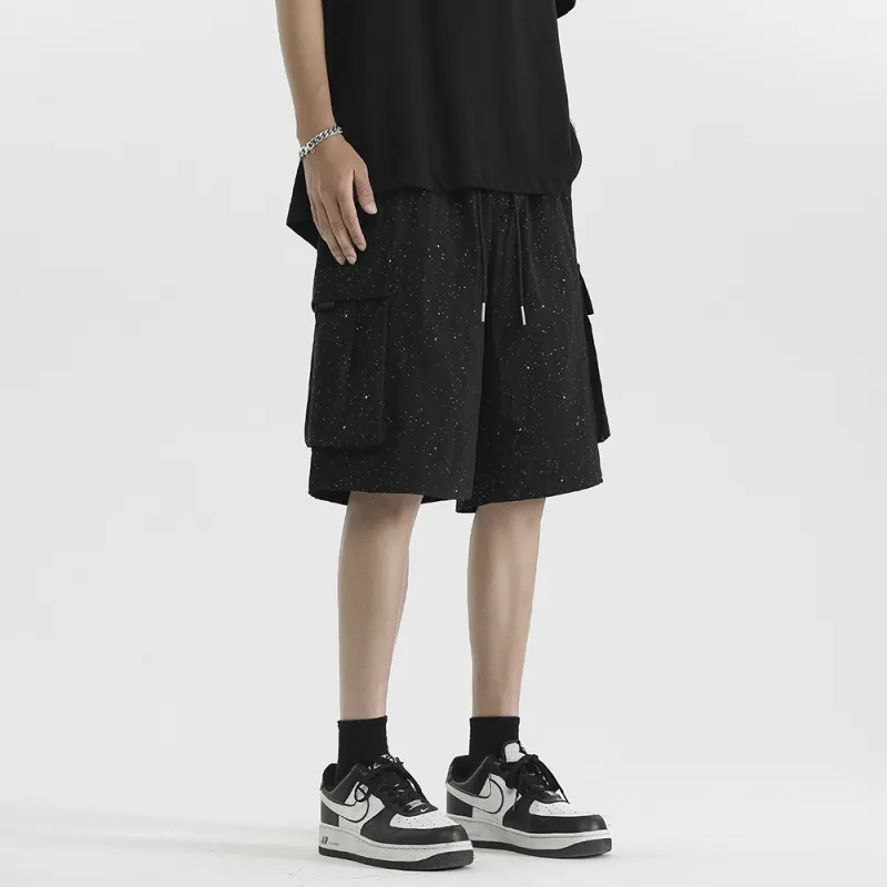 FAIRWHALE Casual Shorts Unisex Black-3