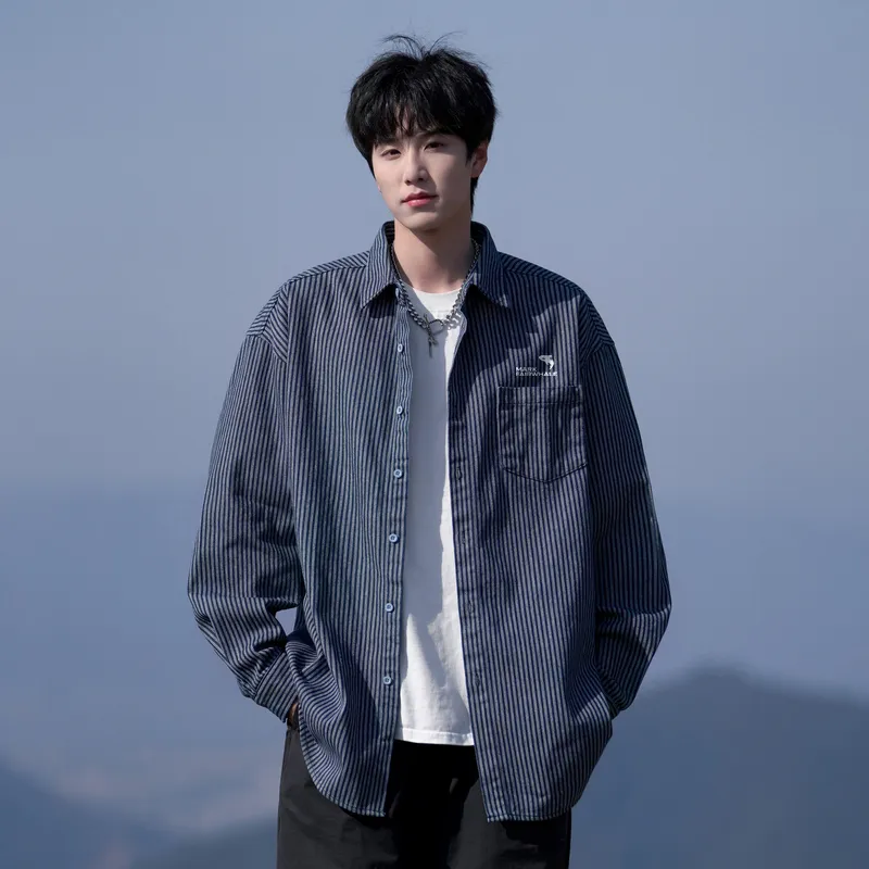 FAIRWHALE Shirts Unisex Blue-2