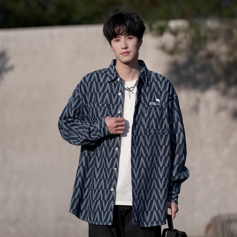 FAIRWHALE Shirts Unisex Blue-2