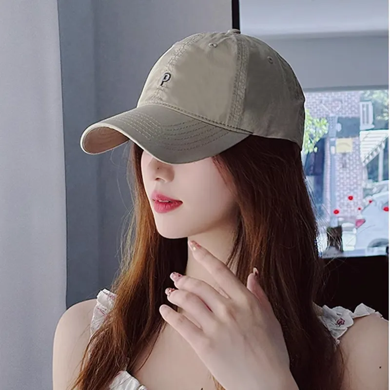 PLAN IN Cotton Baseball Caps Unisex-3