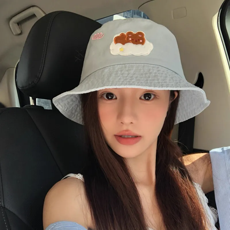 PLAN IN Cotton Bucket Hats Unisex-2