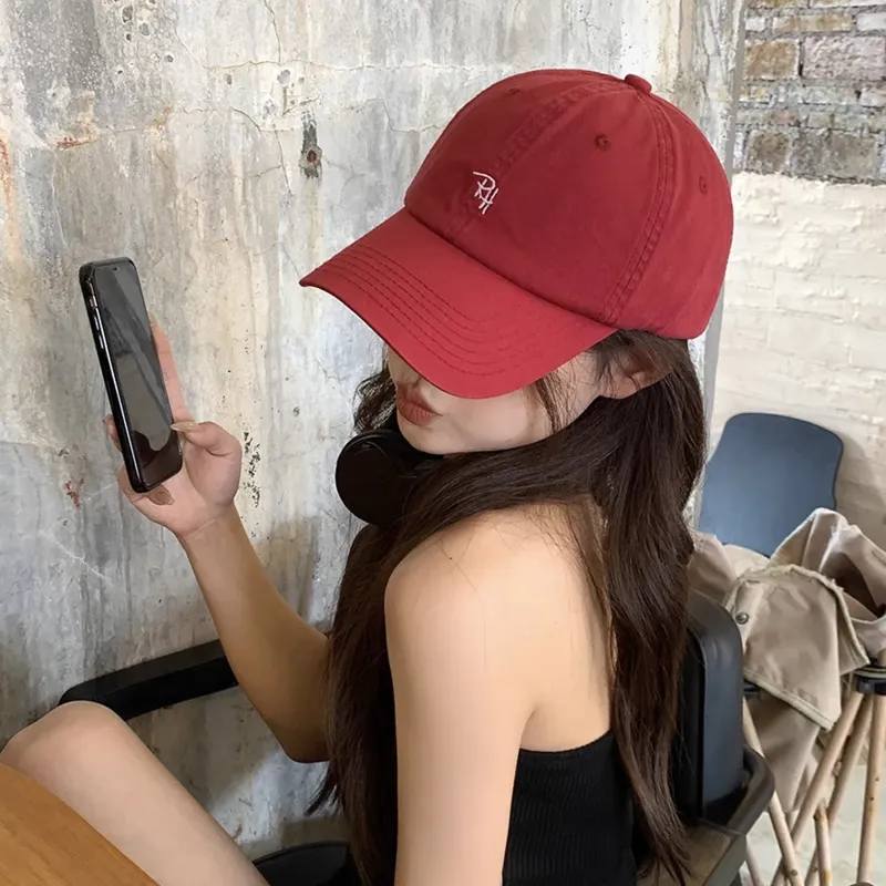 PLAN IN Cotton Baseball Caps Unisex-15
