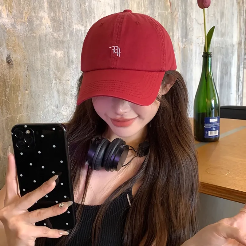 PLAN IN Cotton Baseball Caps Unisex-14