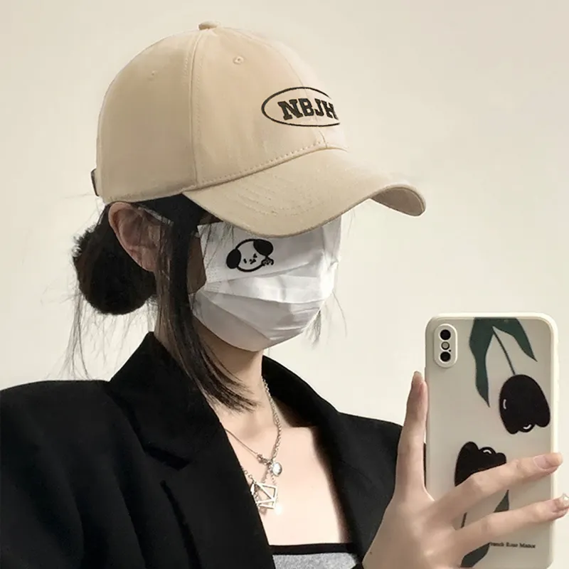 PLAN IN Cotton Baseball Caps Unisex-3