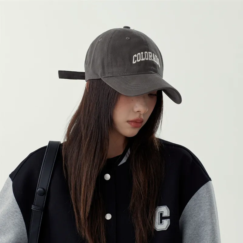 PLAN IN Cotton Baseball Caps Unisex-3