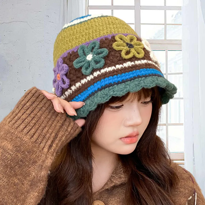 PLAN IN Polyester Bucket Hats Unisex-1