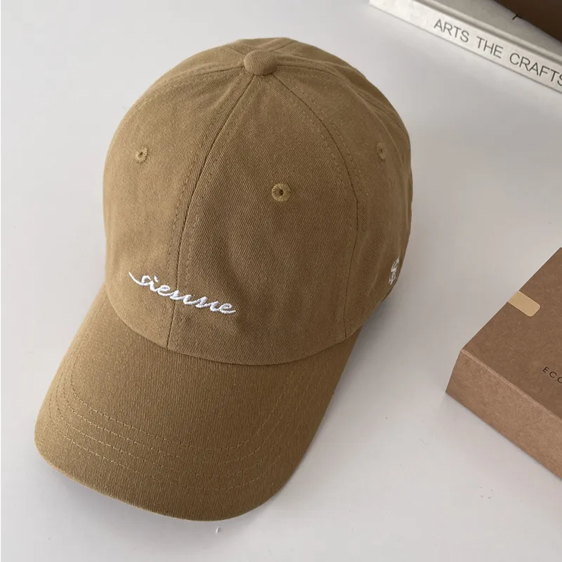 PLAN IN Cotton Baseball Caps Unisex-6