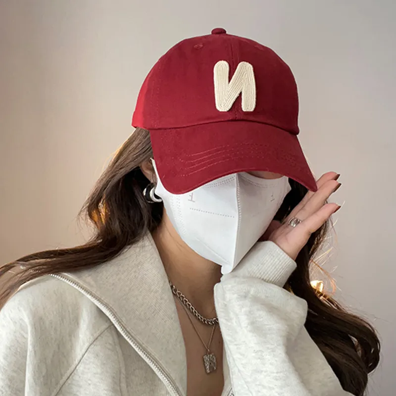PLAN IN Cotton Baseball Caps Unisex-3