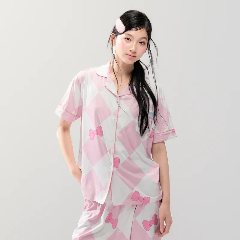 PLAN IN Pajama Set Unisex Gift Box Set Pink-3