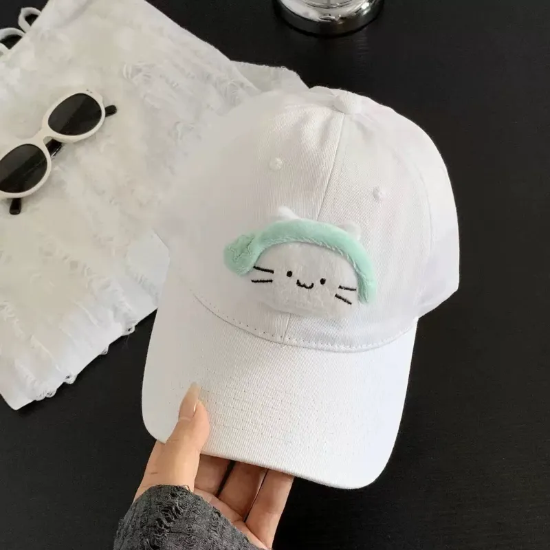 PLAN IN Cotton Baseball Caps Unisex-5