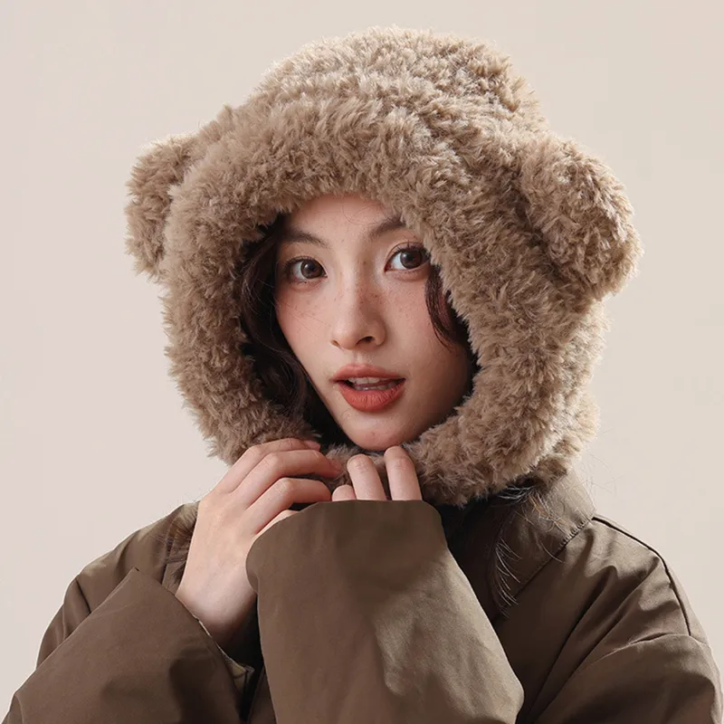 PLAN IN Polyester Beanies Unisex-2