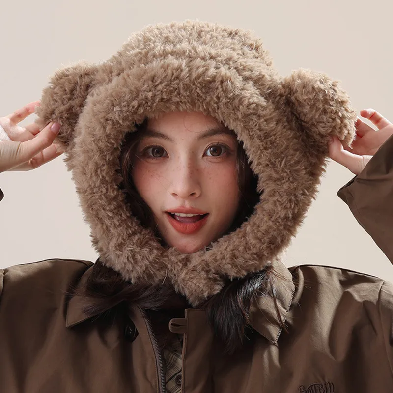 PLAN IN Polyester Beanies Unisex-3