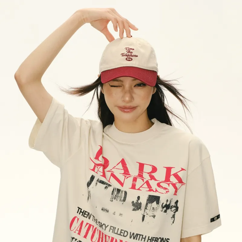 PLAN IN Cotton Baseball Caps Unisex-1