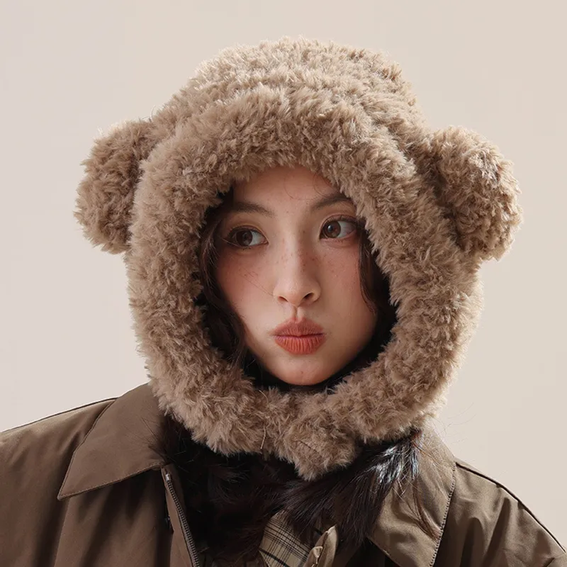 PLAN IN Polyester Beanies Unisex-1