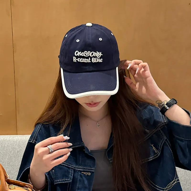 PLAN IN Cotton Baseball Caps Unisex-2