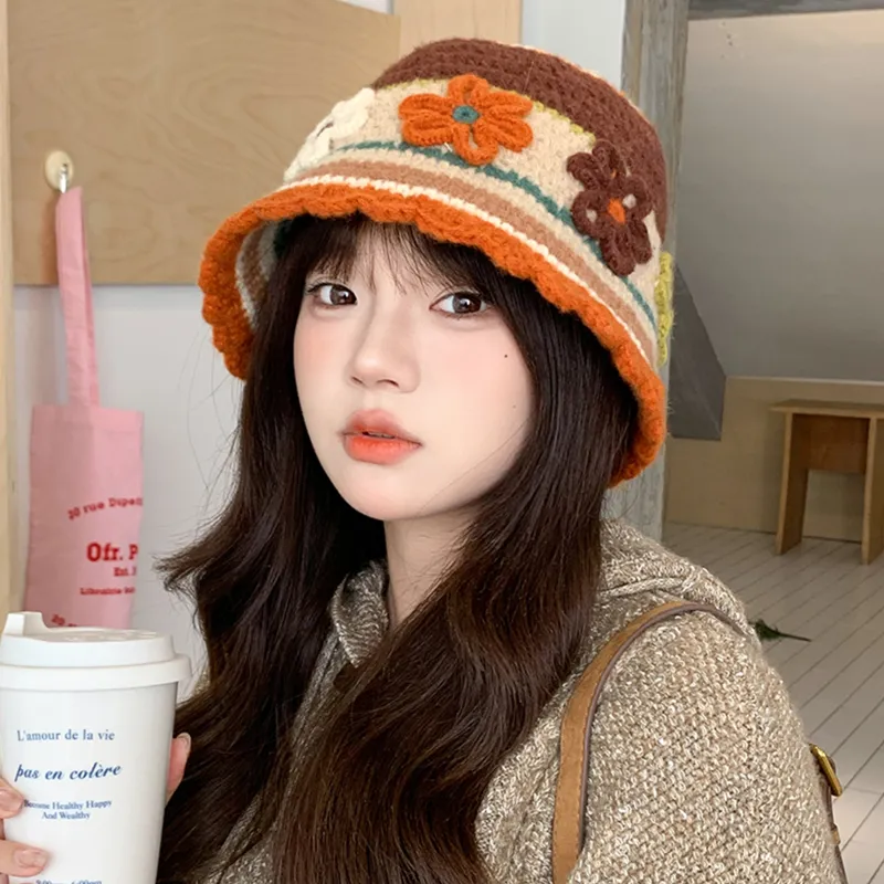 PLAN IN Polyester Bucket Hats Unisex-9