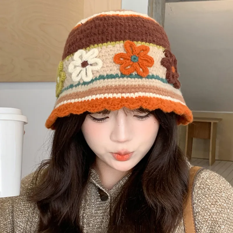 PLAN IN Polyester Bucket Hats Unisex-10