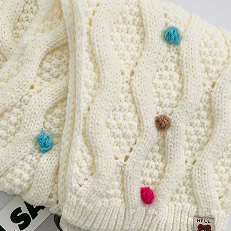 PLAN IN Knit Scarves Women's-2