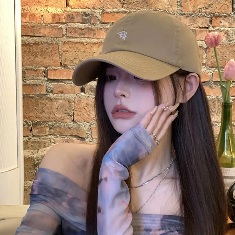 PLAN IN Cotton Baseball Caps Unisex-6