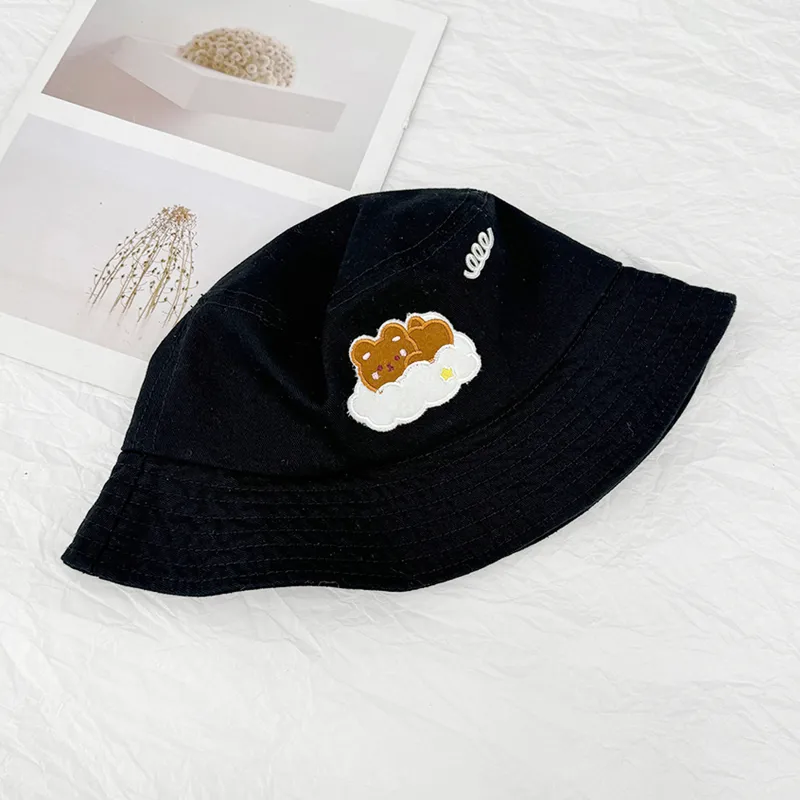 PLAN IN Cotton Bucket Hats Unisex-15