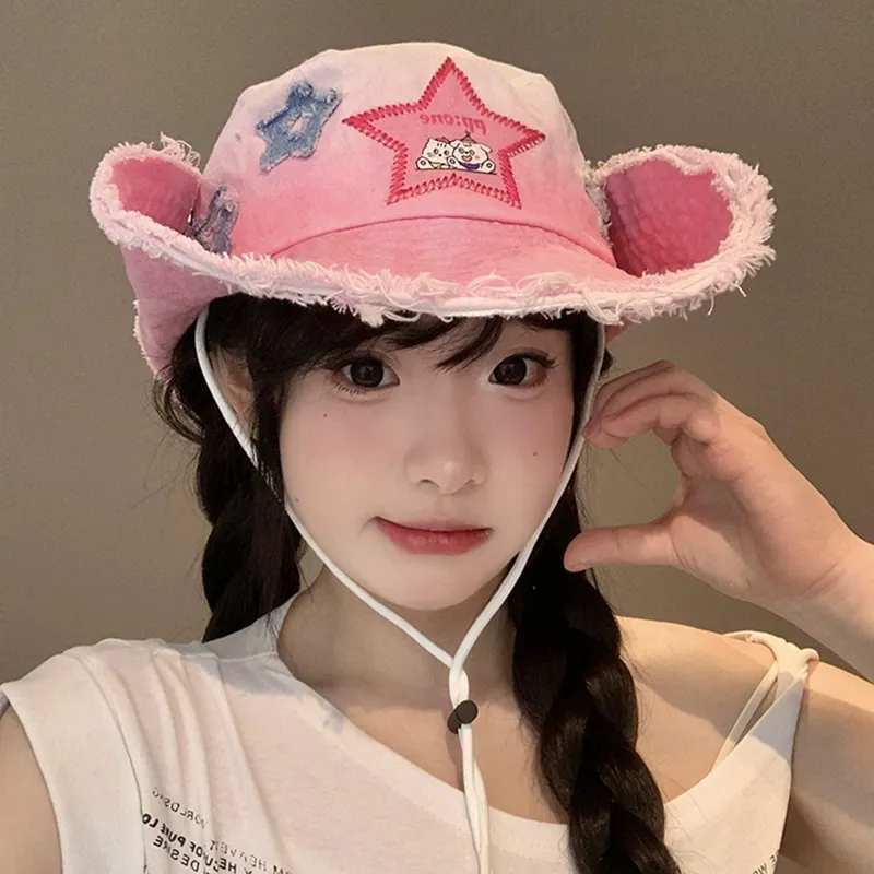 PLAN IN Cotton Bucket Hats Unisex-1