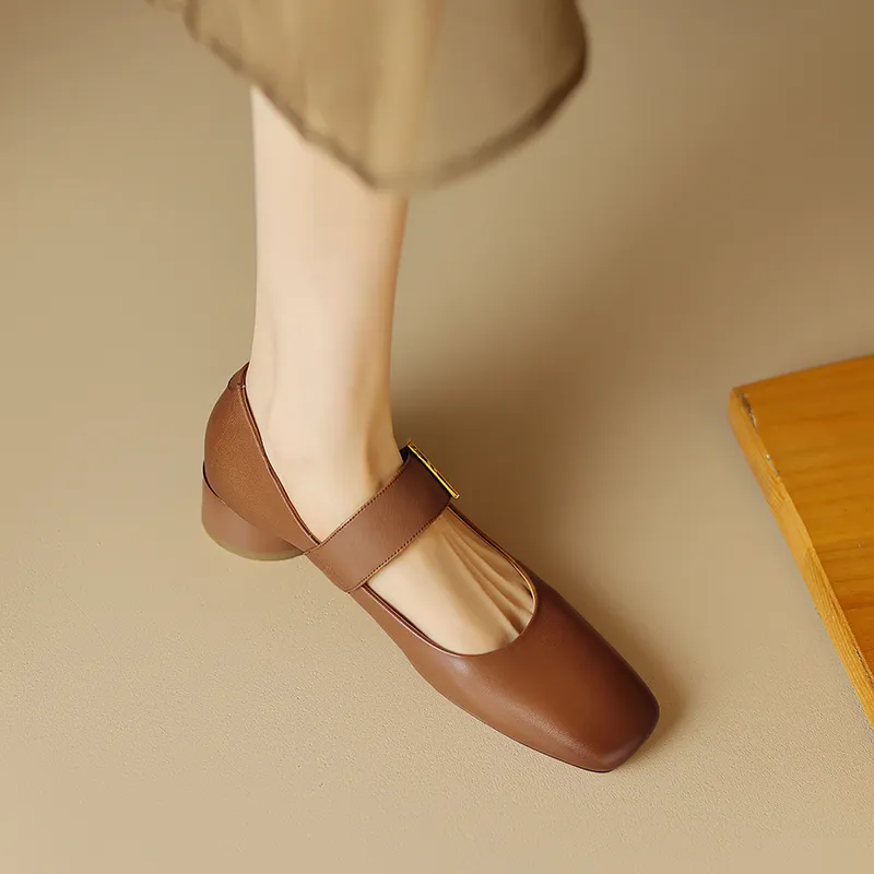 Naiyee Block Heel High Heels 3.5cm Women's-7