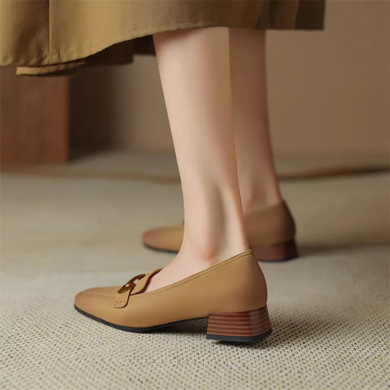 Naiyee Loafers Women's Black, Brown, Yellow-14