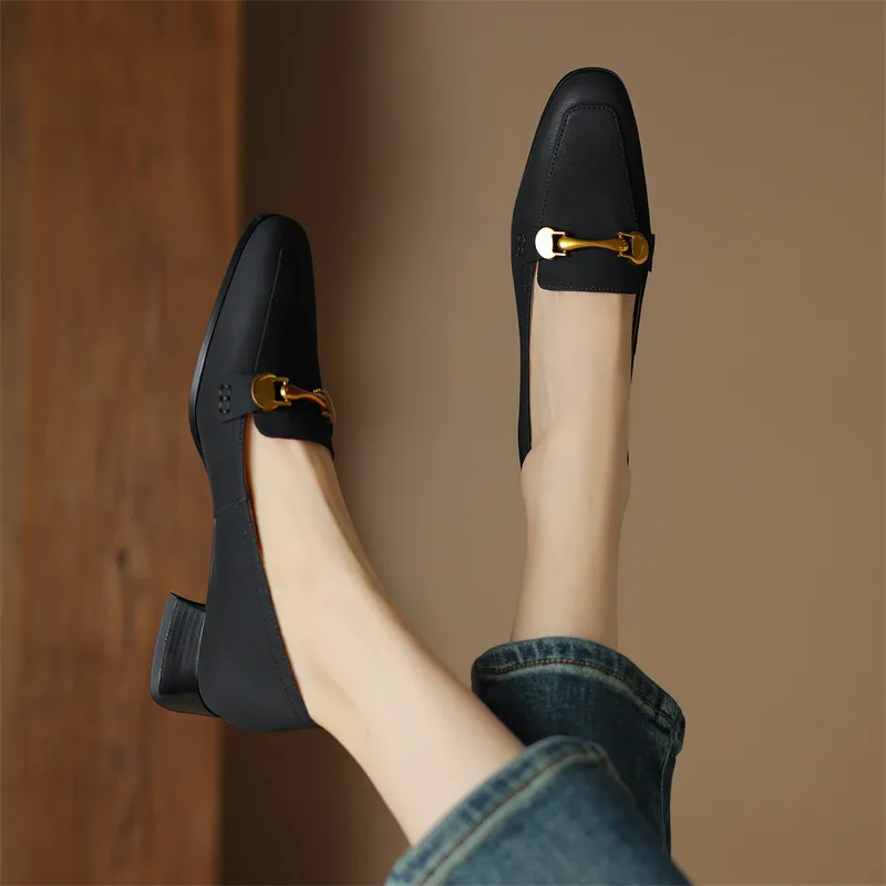 Naiyee Loafers Women's Black, Brown, Yellow-1