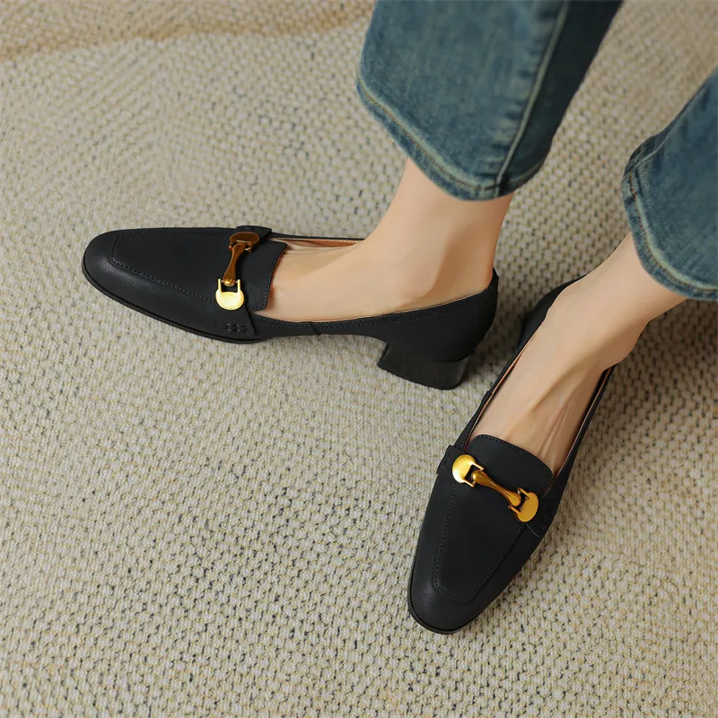 Naiyee Loafers Women's Black, Brown, Yellow-3