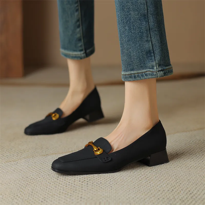 Naiyee Loafers Women's Black, Brown, Yellow-2
