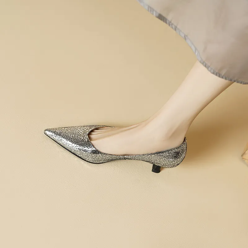 Naiyee Slim Heel High Heels 4.5cm Women's-13