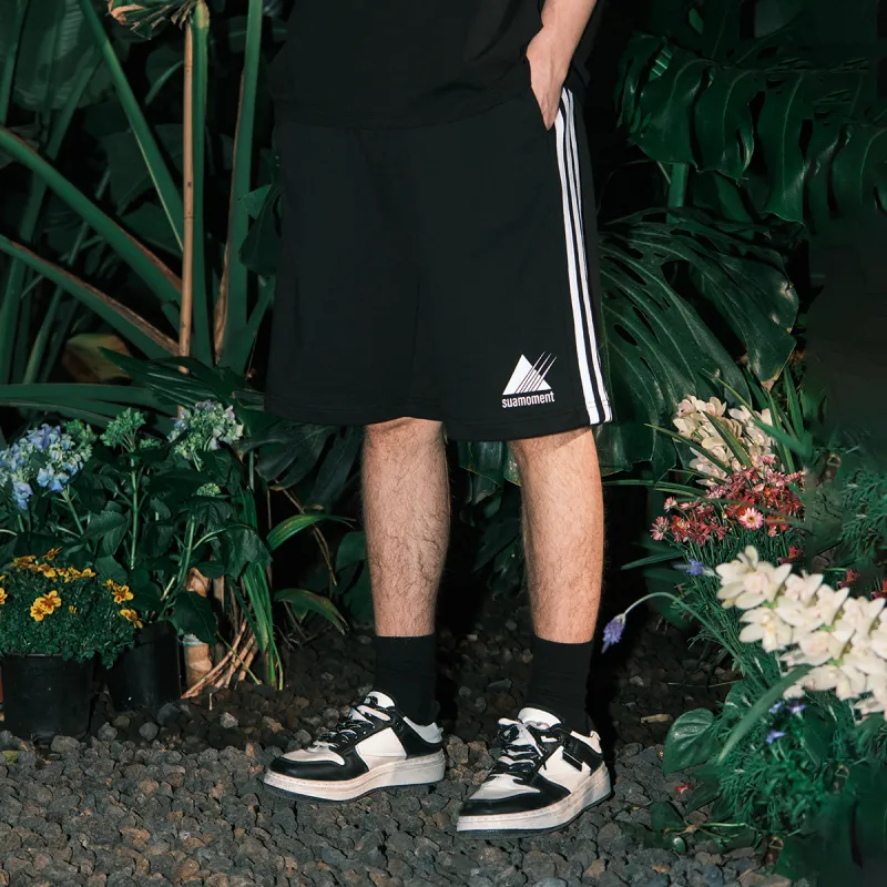 Suamoment Triangle Logo Shorts Unisex-6