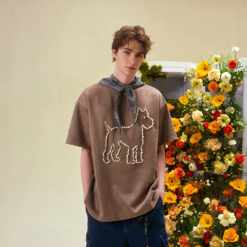 Suamoment Short Sleeved T Shirts Unisex-14