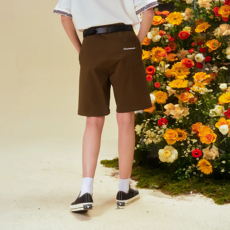 Suamoment Knee Length Pants Unisex-7