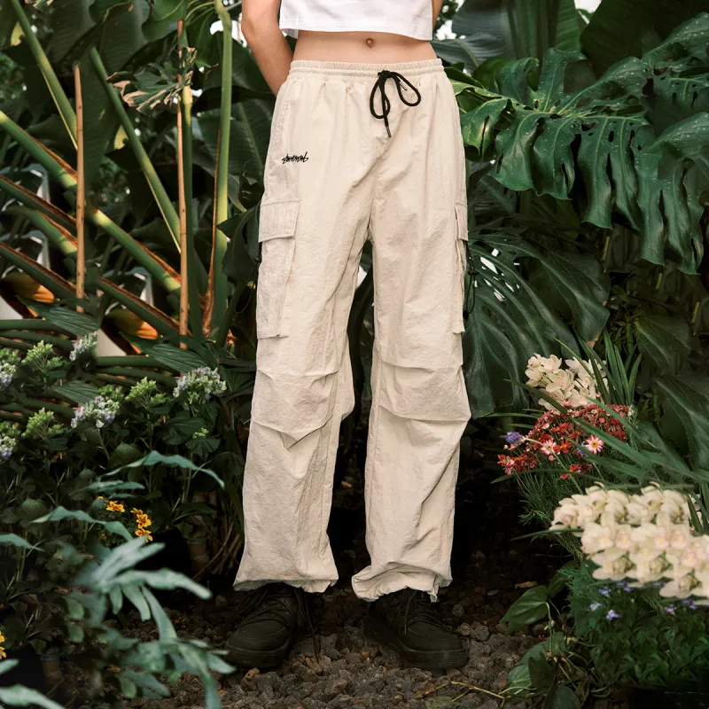 Suamoment Logo Casual Parachute Pants Casual Pants Unisex-10