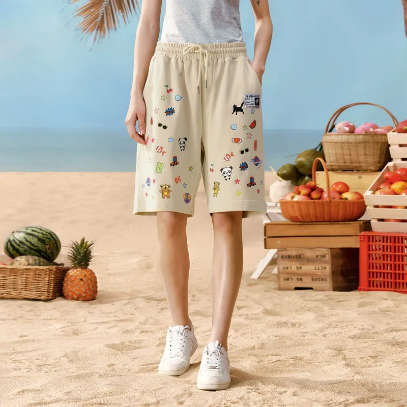 Suamoment Casual Shorts Unisex-4
