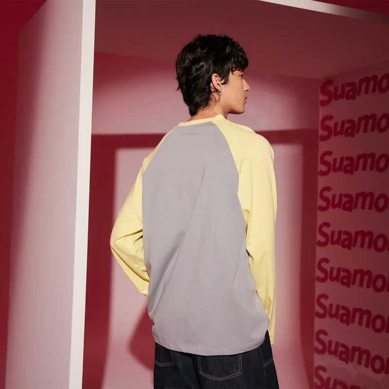 Suamoment Long Sleeved T Shirt Unisex-11