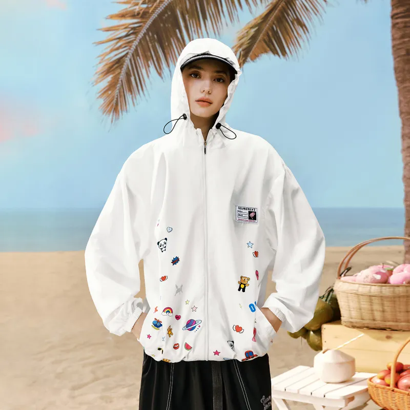 Suamoment UV Protection Sun Protection Clothing Unisex-4