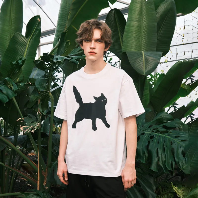 Suamoment Short Sleeved T Shirts Unisex-22